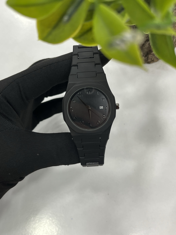 Arabic Dial - Safir Mavi Kadran Özel Seri Saat + Cüzdan Hediye 