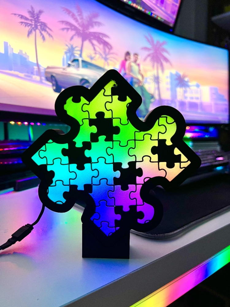 Puzzle Masaüstü Aydınlatma Aksesuarı