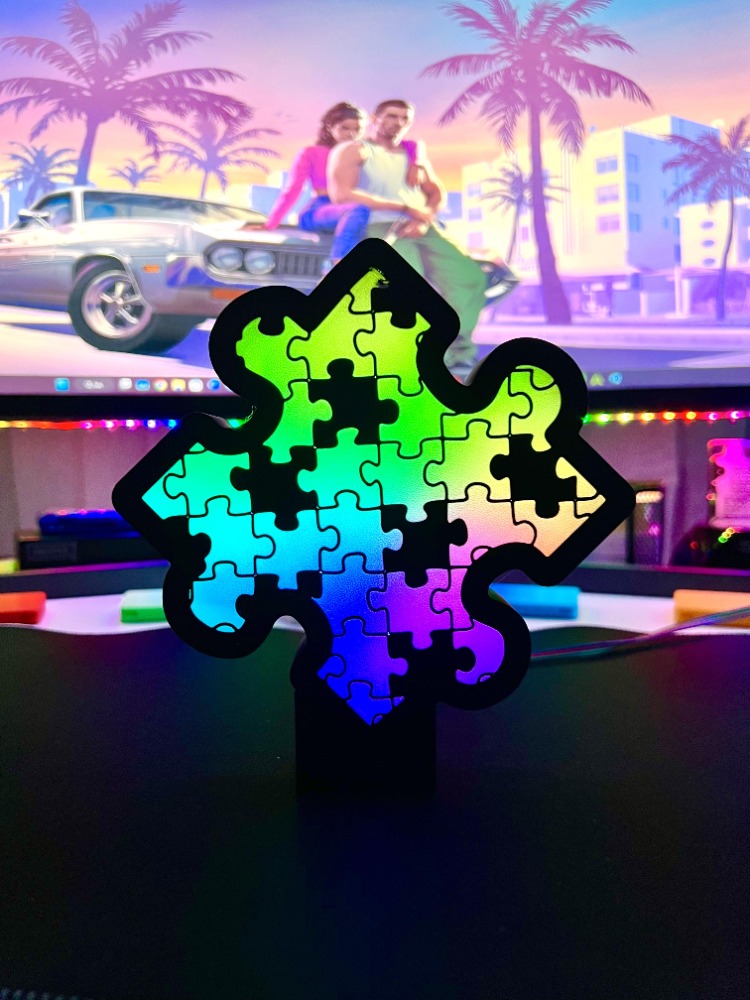 Puzzle Masaüstü Aydınlatma Aksesuarı