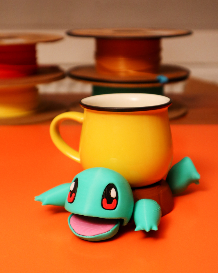 Squirtle Temalı Bardak Altlığı – Eğlenceli & Dekoratif