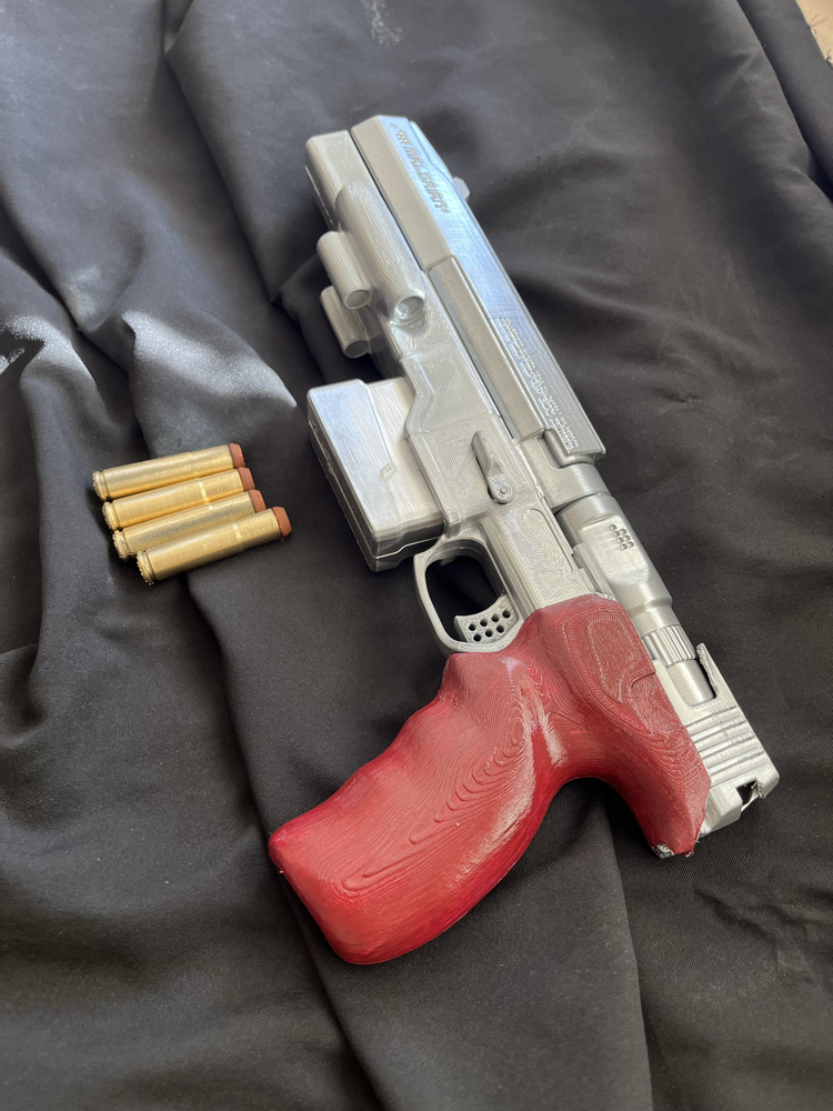 Cyberpunk pistol
