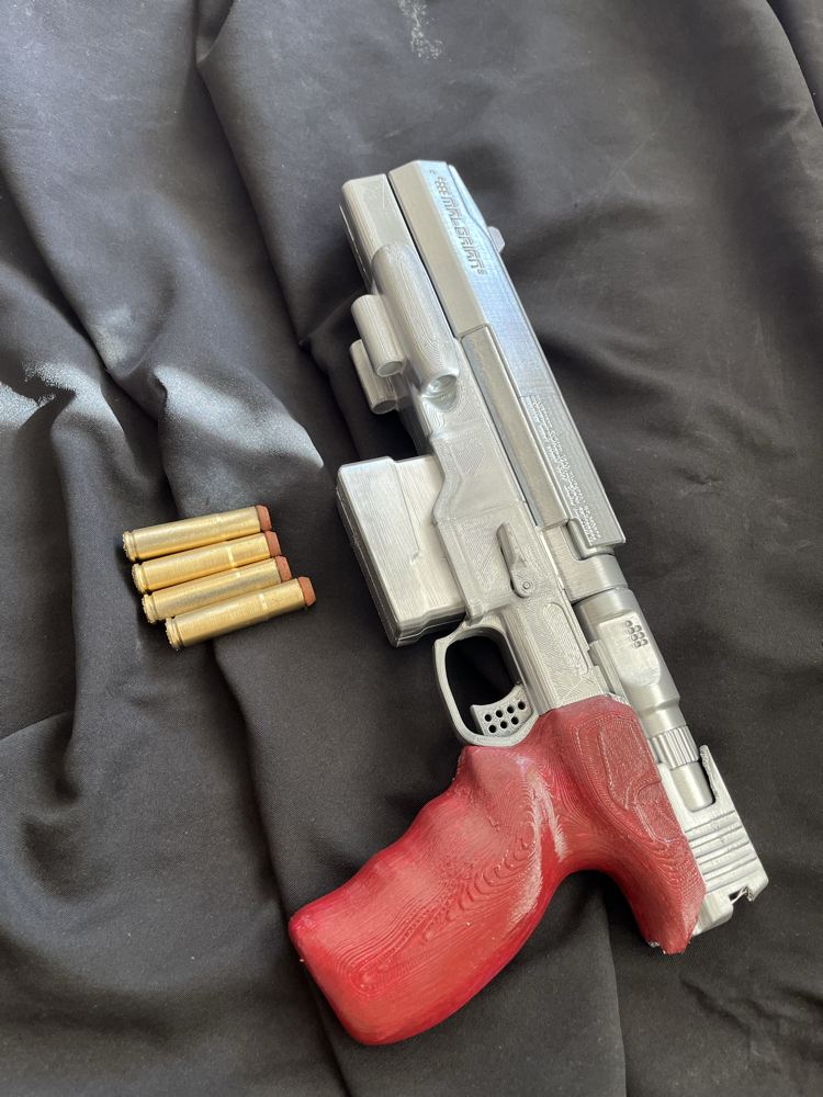 Cyberpunk pistol