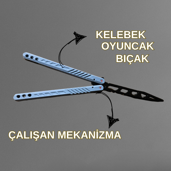 Kelebek Bıçak (Çalışan Mekanizmalı) | Oyuncak