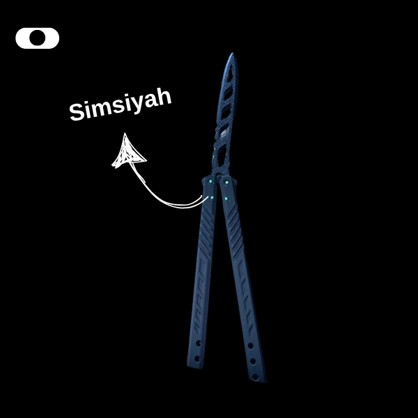 Kelebek Bıçak (Çalışan Mekanizmalı) | Oyuncak
