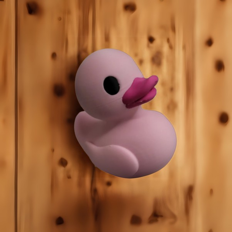 Sevimli pembe ördek | Mini Fiğür