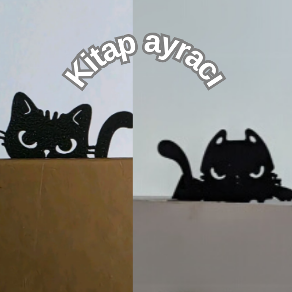 Sevimli Kedi | Kitap Ayracı
