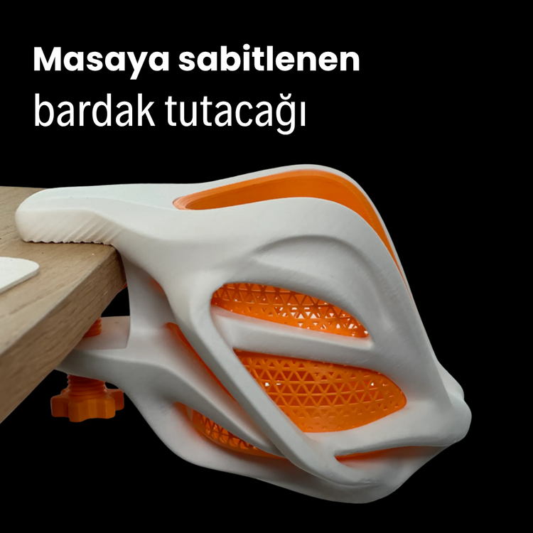 Masaya Sabitlenen Bardak Tutacağı