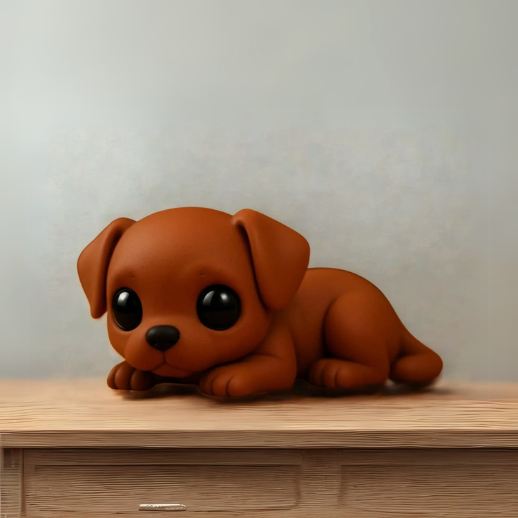 Sevimli yavru köpek | Mini Fiğür