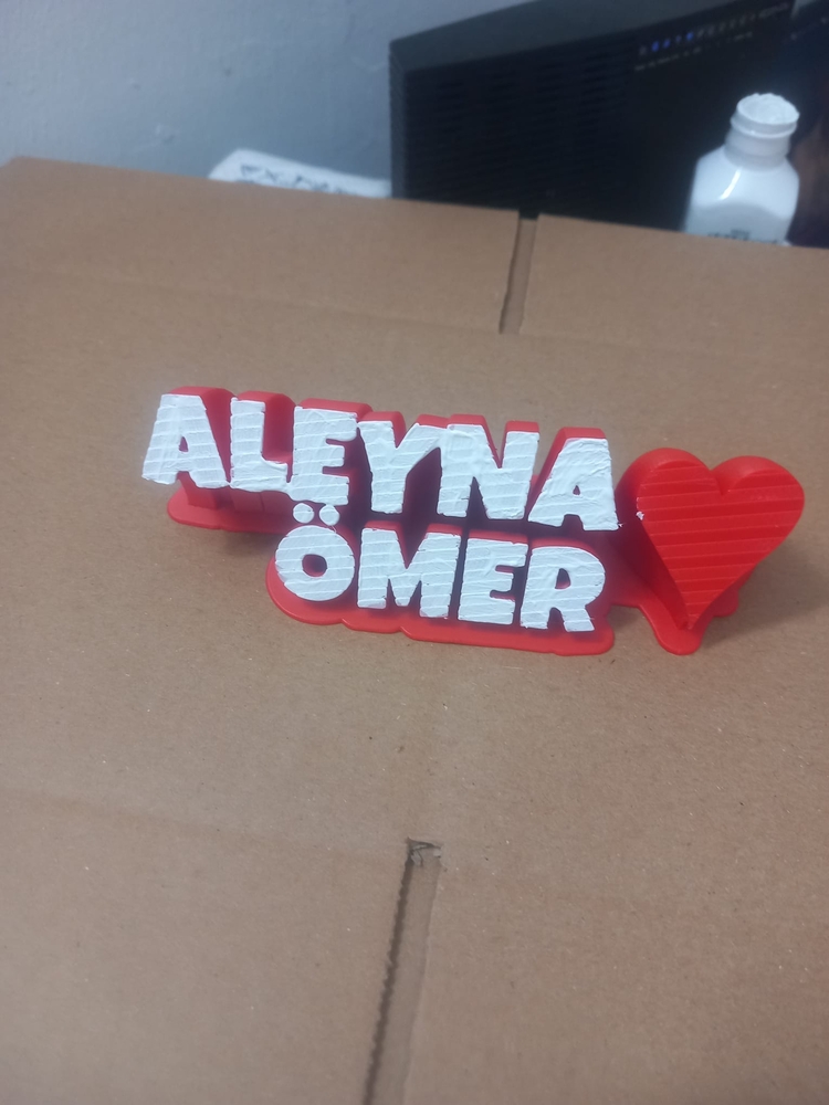 Kişiye özel isimlik
