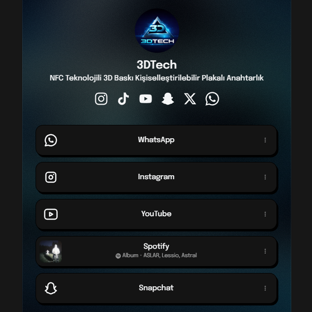 'NFC' Kişiselleştirilebilir anahtarlık!!
