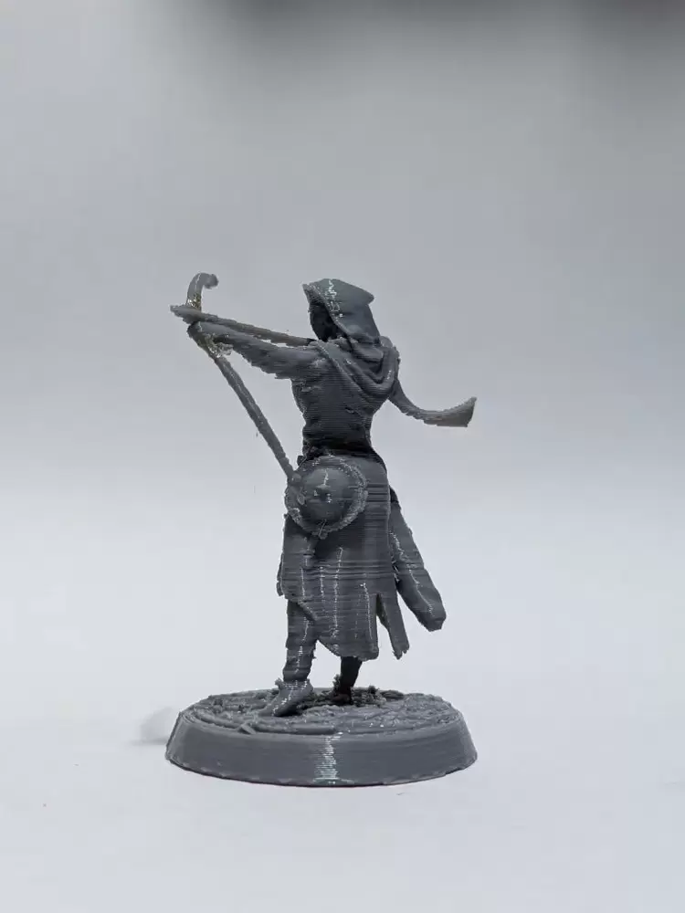 Detaylı okçu mini figür