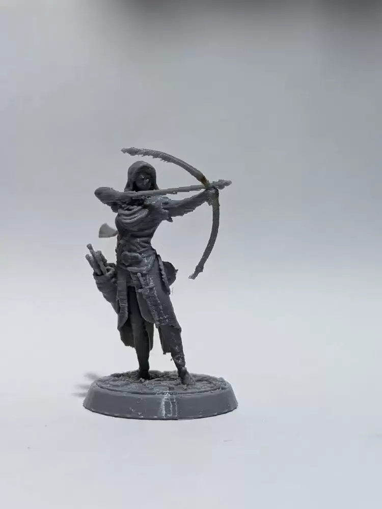 Detaylı okçu mini figür