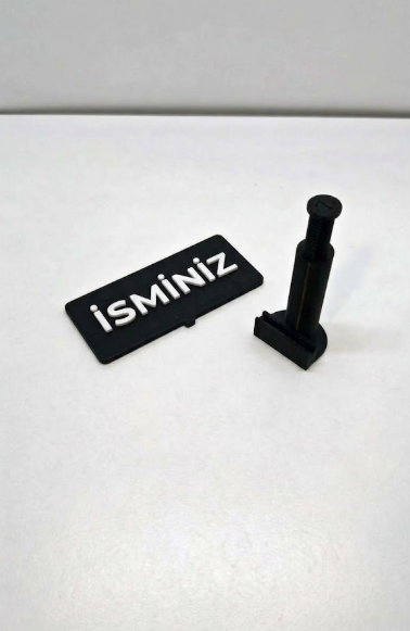 Kişiye Özel İsimli Ekran Kartı Destek Aparatı - 3D Baskı Ayarlanabilir GPU Holder