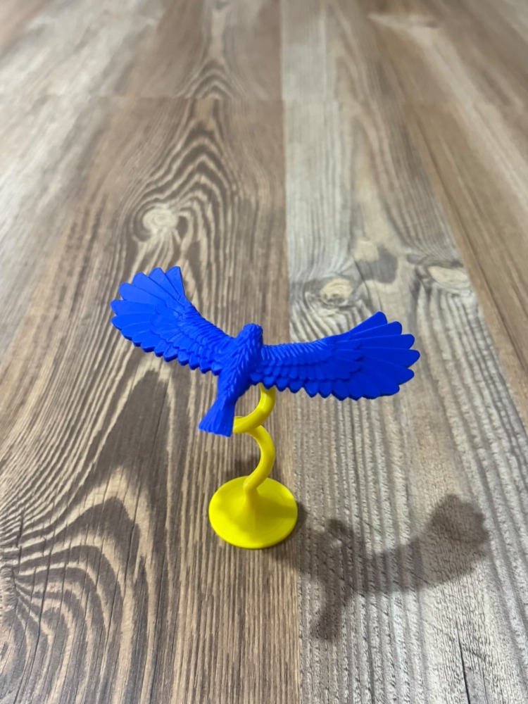 Denge Kuşu Masa Oyuncak Ve Biblo - 3D Yazıcı Üretimi Eğitici Masa Üstü Aksesuarı