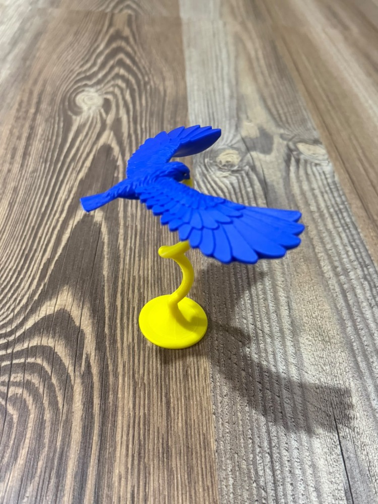 Denge Kuşu Masa Oyuncak Ve Biblo - 3D Yazıcı Üretimi Eğitici Masa Üstü Aksesuarı