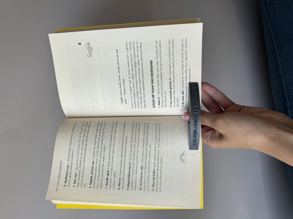 Kitap Tutma Aparatı