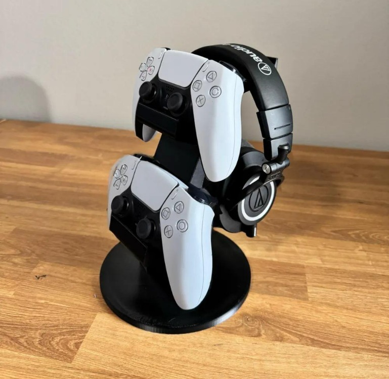 PS5 2Lİ KOL TUTUCU + KULAKLIK STANDI