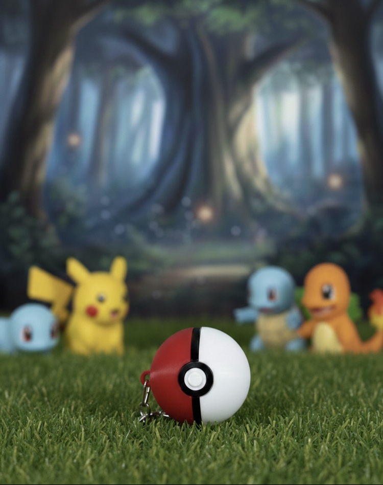 Monster Ball Anahtarlık