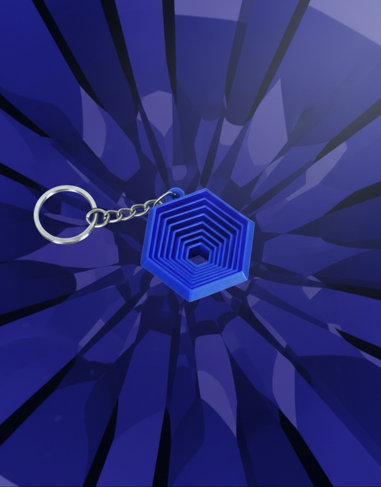 Geometric Vortex Anahtarlık