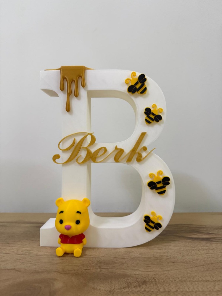 BAL TEMALI HARF DEKORU