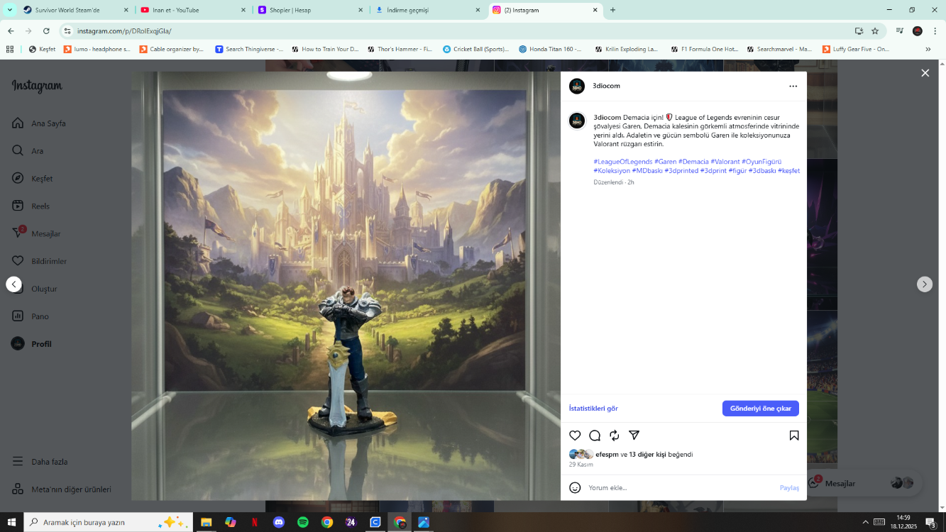 League Of Legends Garen/Figür