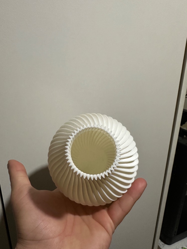 Modern Tasarım Spiral Dekoratif Vazo