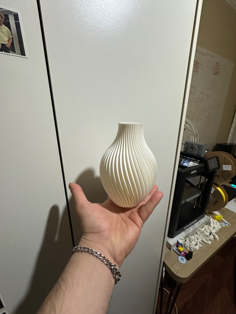 Modern Tasarım Spiral Dekoratif Vazo