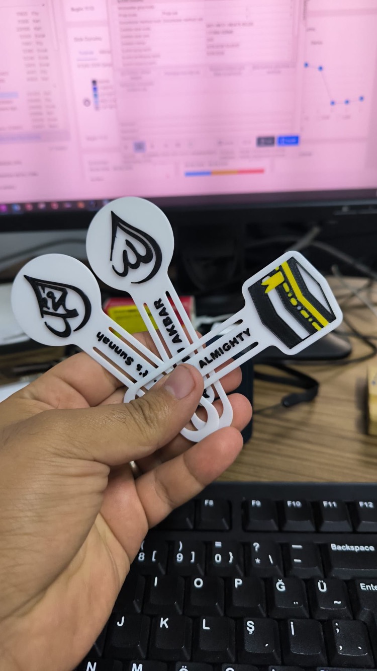 3D kitap ayracı çeşitleri
