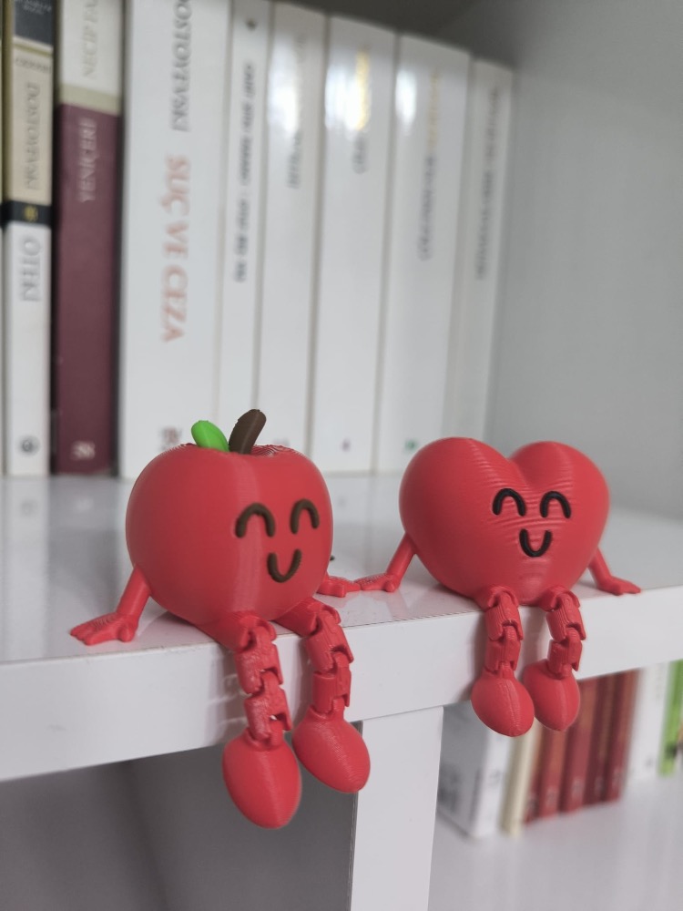 3D kitaplık dekoru