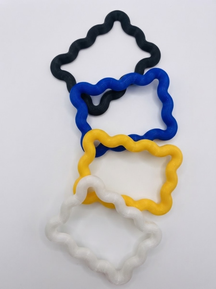 3D dalgalı magnet
