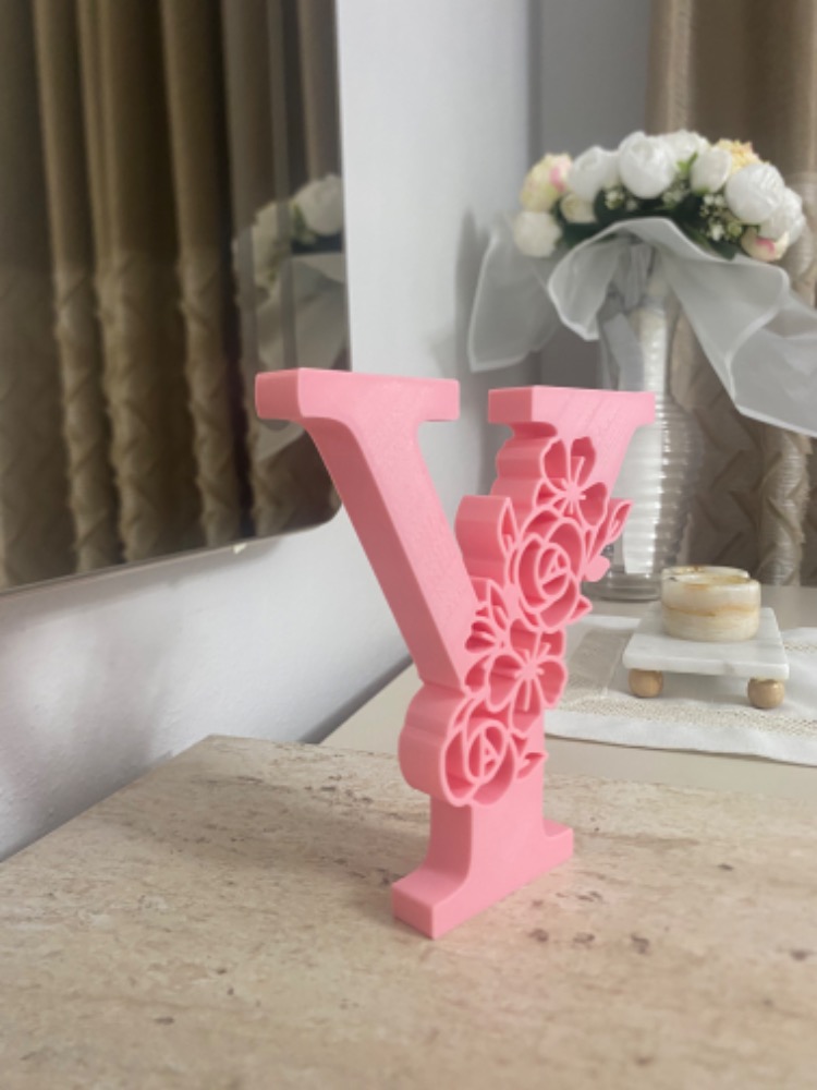 3D dekor harf