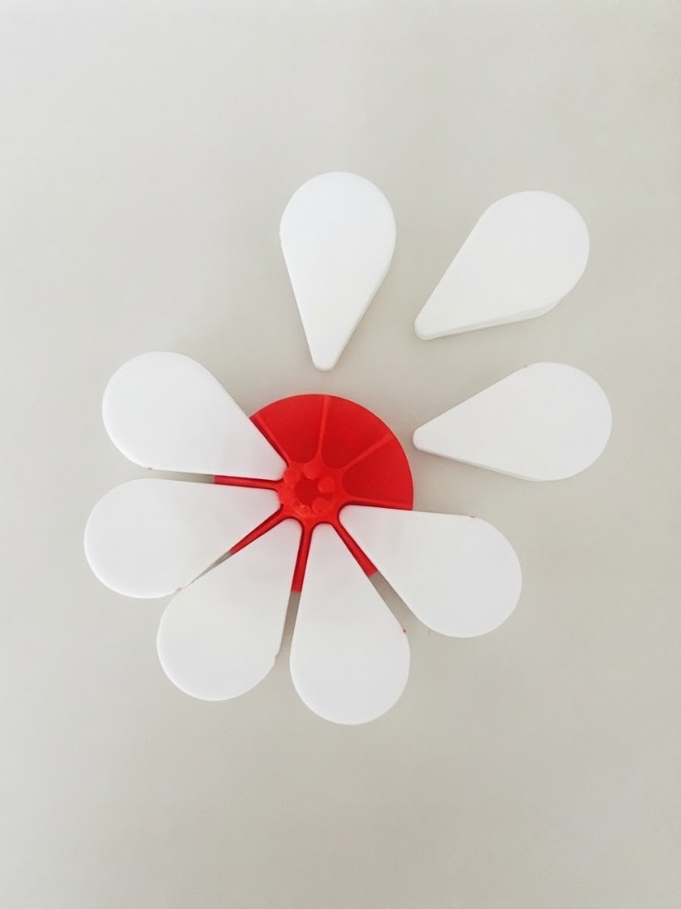 3D mandal magnet 