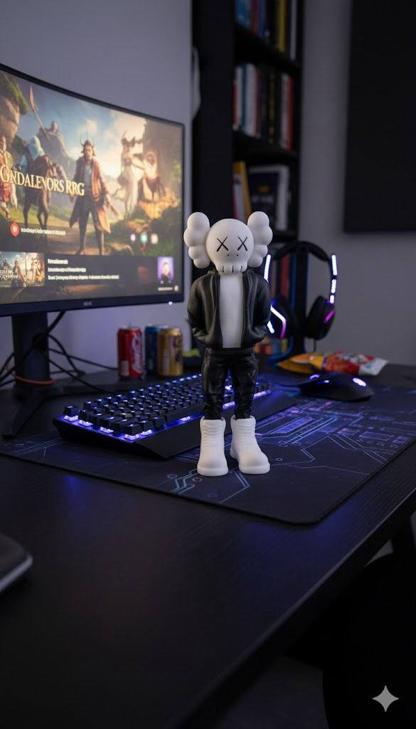 ❌ SOKAĞIN SANATI EVİNİZDE: KAWS URBAN STYLE 