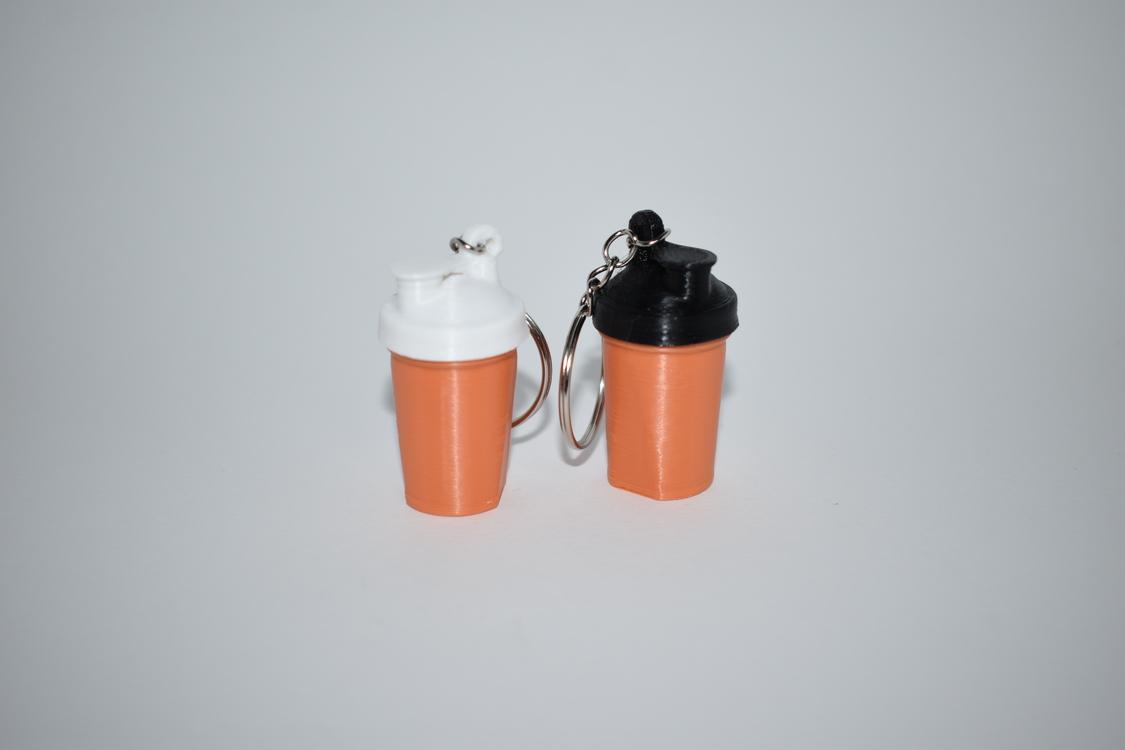 Turuncu Protein Shaker Anahtarlık