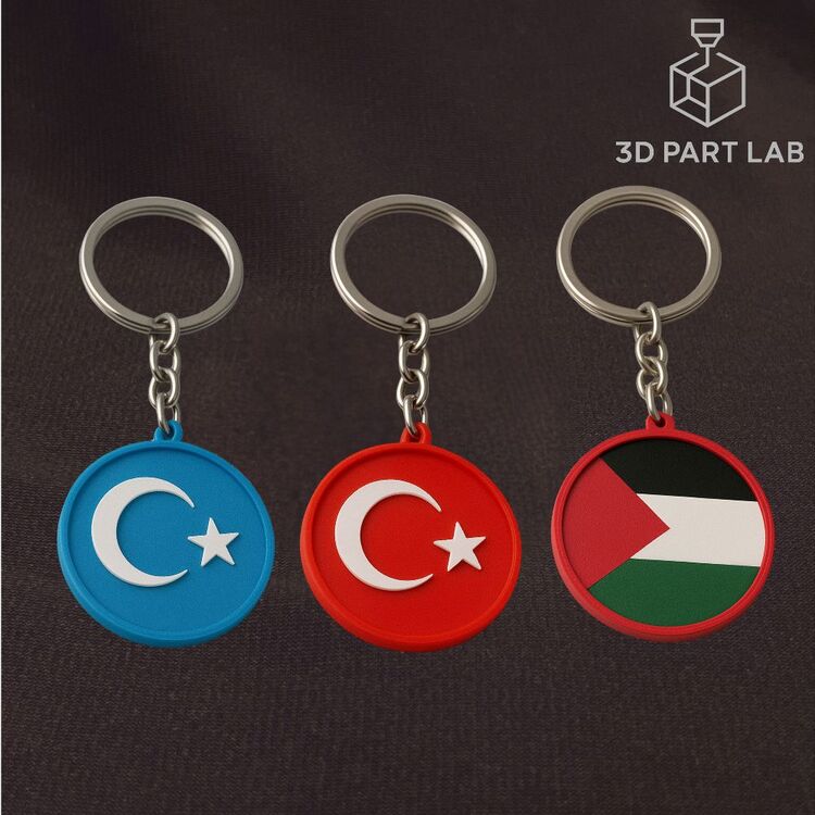 3'lü Kardeşlik Seti Anahtarlık