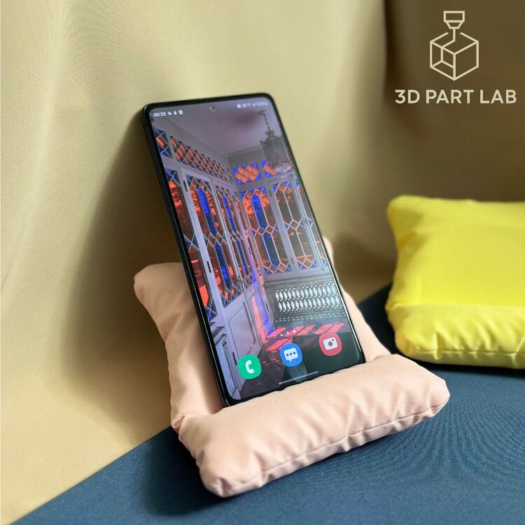 Yastık Görünümlü Telefon Şarj Standı