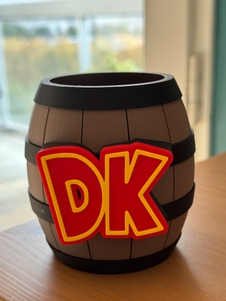Donkey Kong Barrel Kalemlik / Pencil Holder
