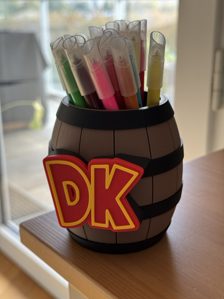 Donkey Kong Barrel Kalemlik / Pencil Holder