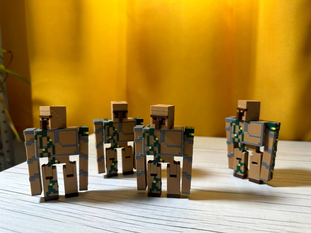 Minecraft Style Iron Golem