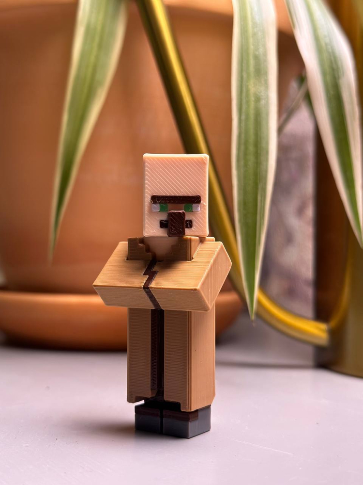 Minecraft Style Villager 