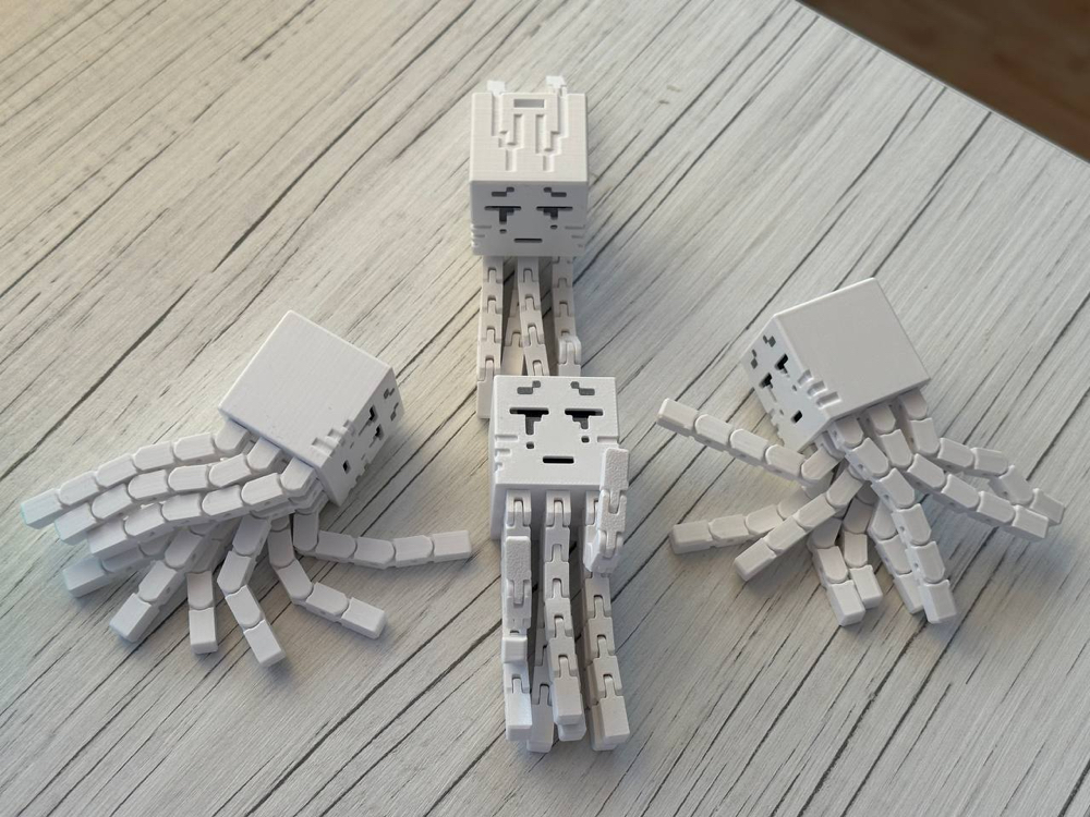 Minecraft Style Tentacles