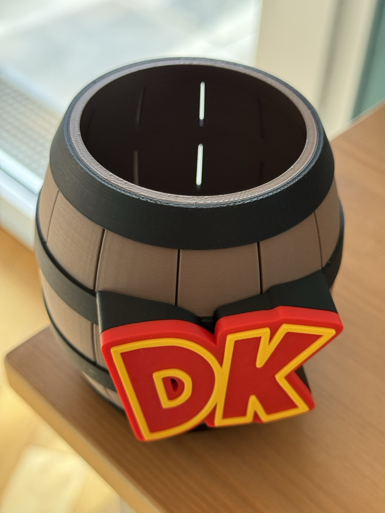 Donkey Kong Barrel Kalemlik / Pencil Holder