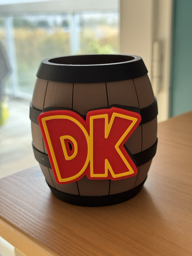 Donkey Kong Barrel Kalemlik / Pencil Holder