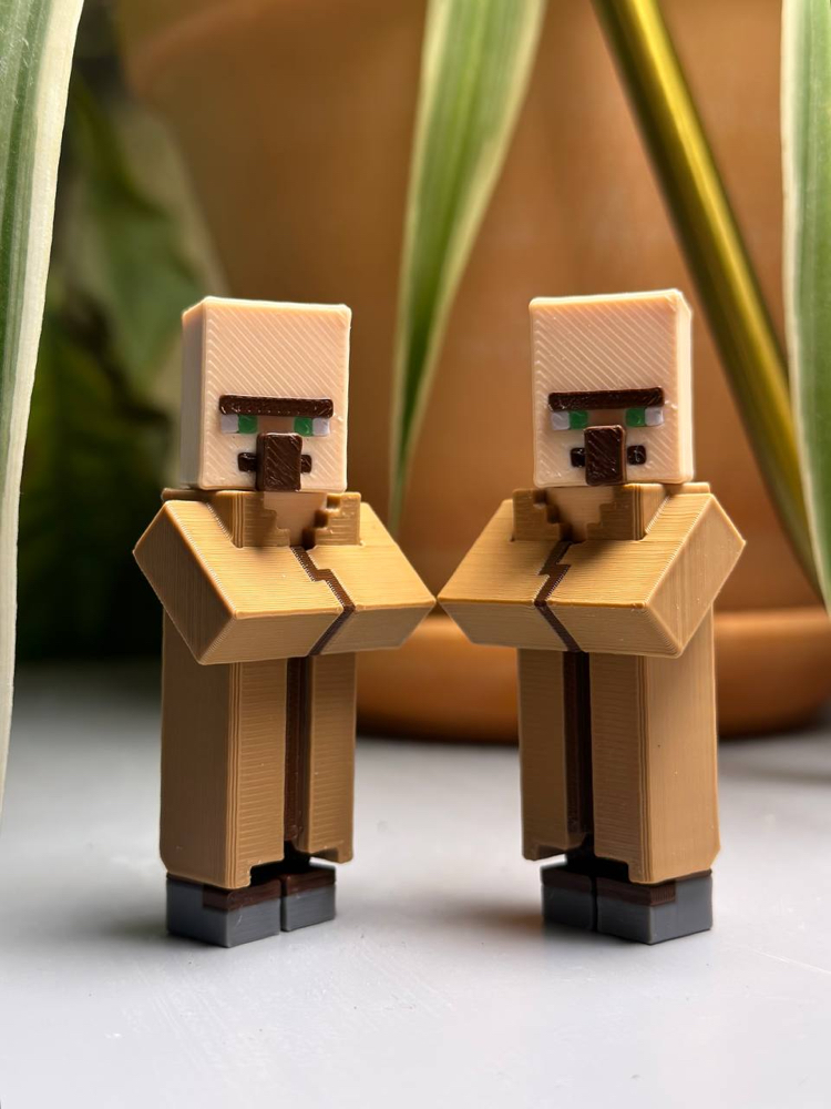 Minecraft Style Villager 