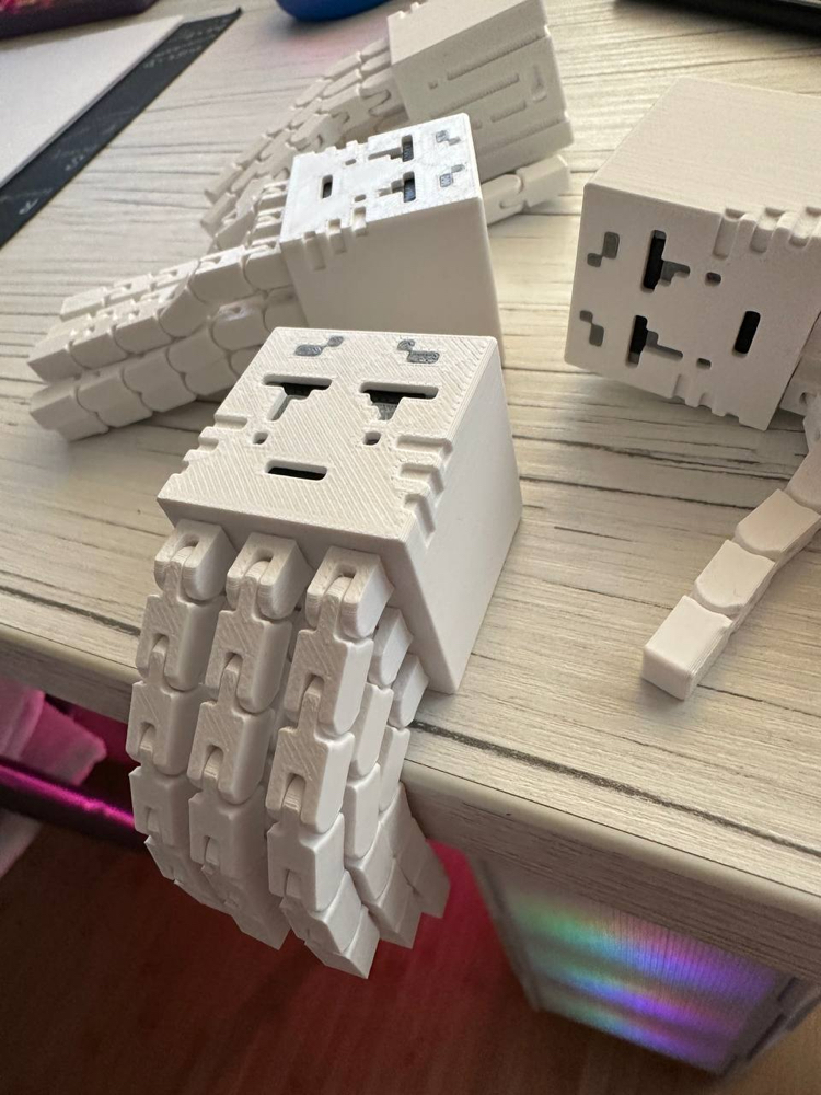 Minecraft Style Tentacles