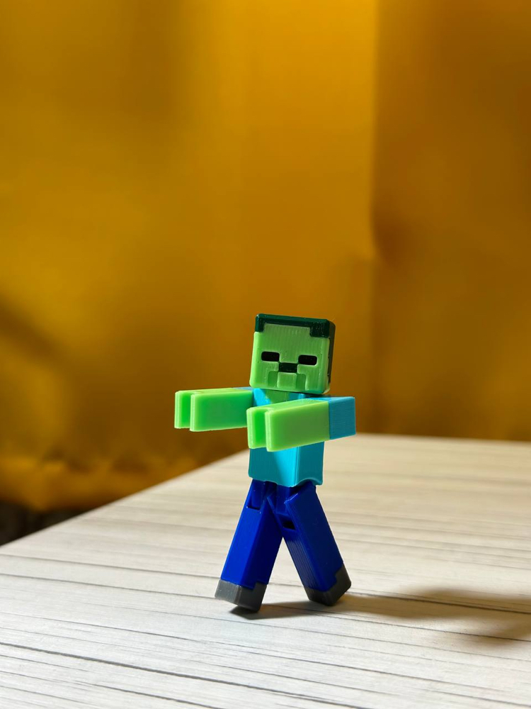 Minecraft Style Zombie