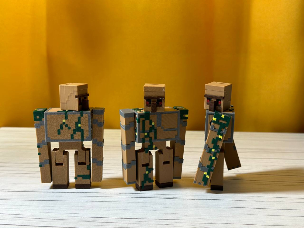 Minecraft Style Iron Golem