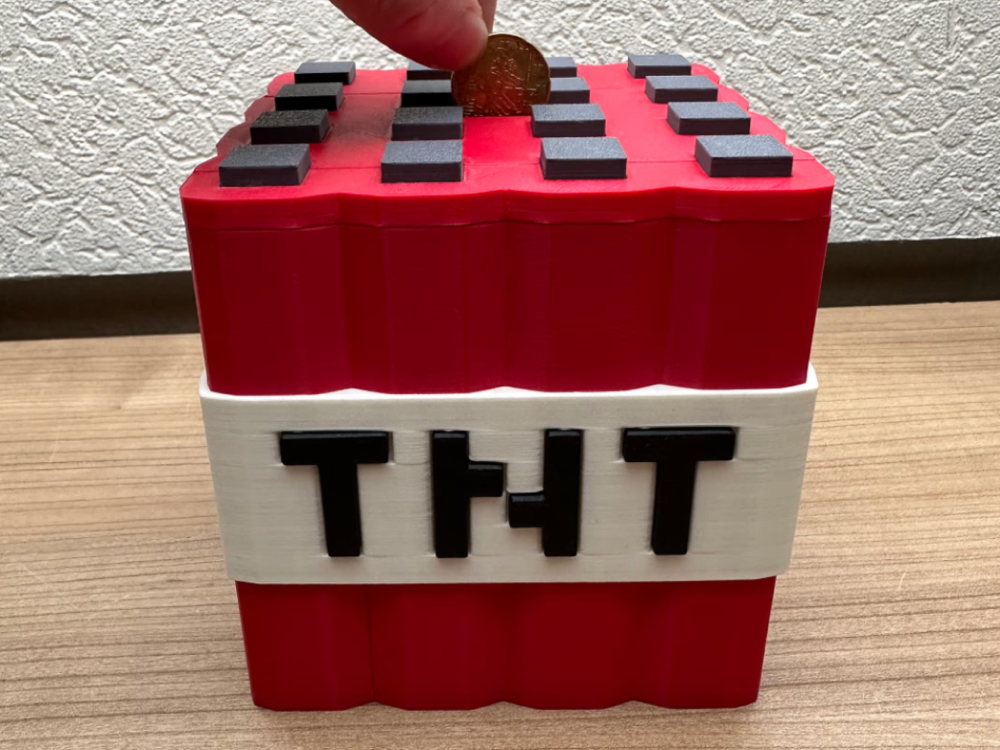 Minecraft Style TNT Box