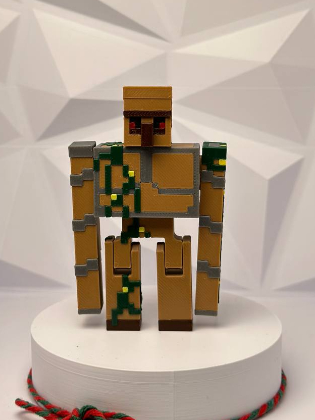 Minecraft Style Iron Golem