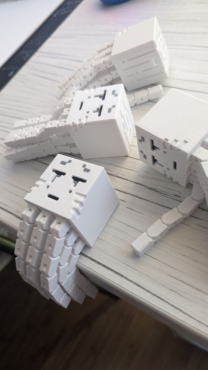 Minecraft Style Tentacles